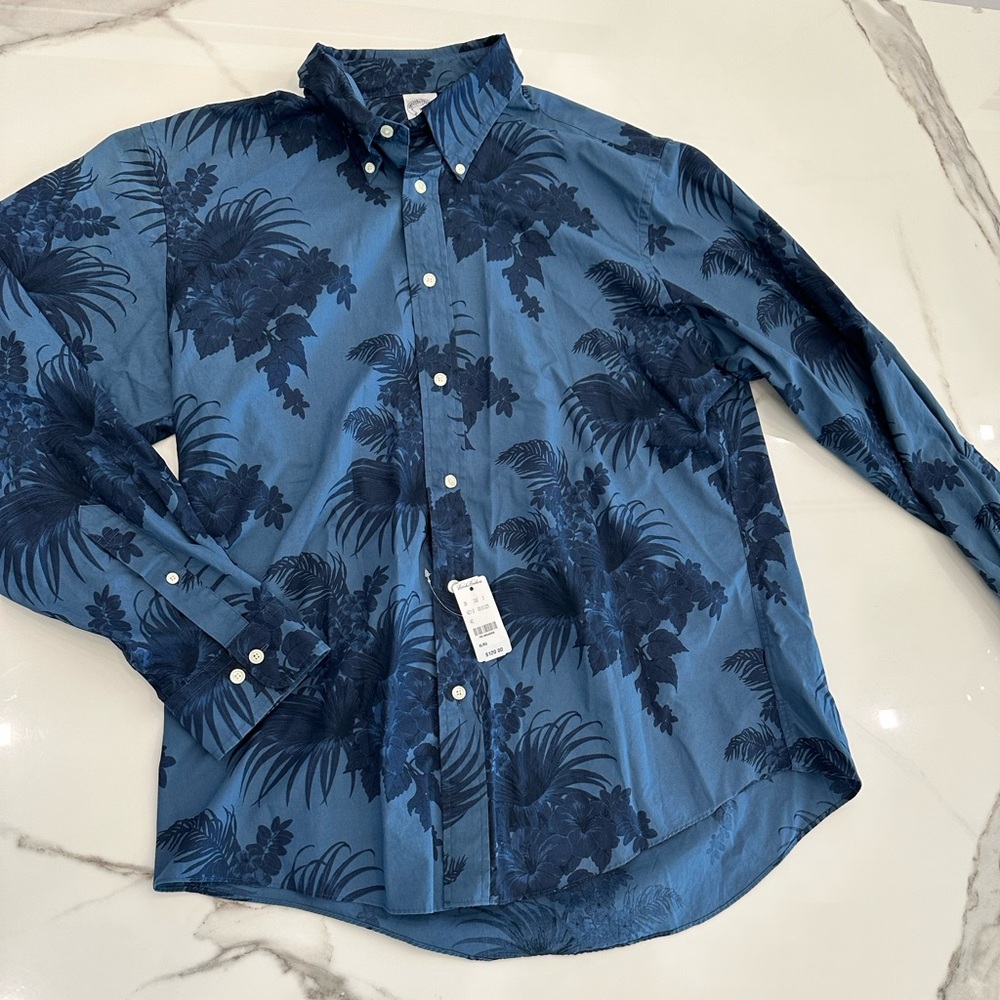 Men’s XL Brooks brothers floral print button down
